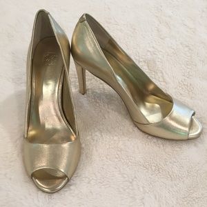 Ann Taylor peep toe heels